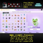 Paldean Living Dex – The Paldea Dex