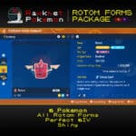 SV Rotom Forms Package - Summary 1