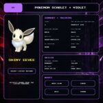 Shiny Eevee details for Pokemon Scarlet and Violet.