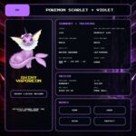 Shiny Vaporeon details for Pokemon Scarlet and Violet.