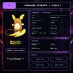 Raichu (Alola) details for Pokemon Scarlet and Violet.