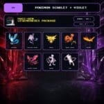 Past-Gen Legendaries Package, Normal, Gen 1 box view for Pokemon Scarlet and Violet.