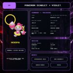 Hoopa details for Pokemon Scarlet and Violet.
