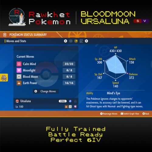 SV Bloodmoon Ursaluna - Stats