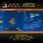 SV Ogerpon Package - Cornerstone