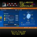 SV Rillaboom the Unrivaled - Stats