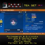 SV Tea Set - Polteageist Summary