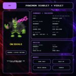 Okidogi details for Pokemon Scarlet and Violet.