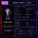 Munkidori details for Pokemon Scarlet and Violet.