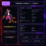 Fezandipiti details for Pokemon Scarlet and Violet.