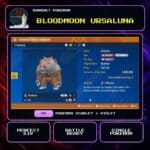 Bloodmoon Ursaluna for Pokemon Scarlet and Violet.