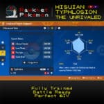 SV Hisuian Typhlosion the Unrivaled - Stats