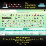 All SV Legendaries - Box View 2