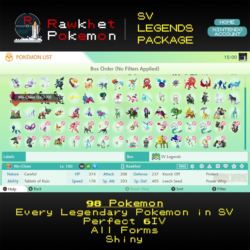 All SV Legendaries - Box View 2 All SV Legendaries - Box View 2