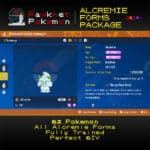 SV Alcremie Forms Package - Summary 2