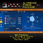 Alcremie Forms Package (63x, 6IV) – Pokemon Scarlet and Violet - Image 5
