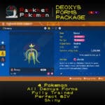 SV Deoxys Forms Package - Attack