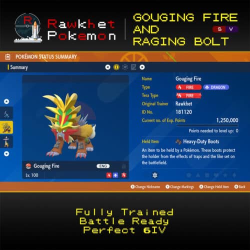 Gouging Fire & Raging Bolt - Gouging Fire