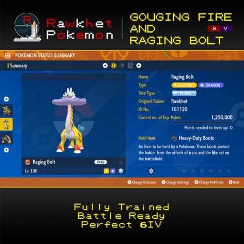 Gouging Fire & Raging Bolt - Raging Bolt