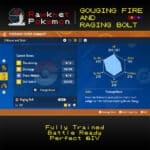 Gouging Fire & Raging Bolt - Raging Bolt Stats