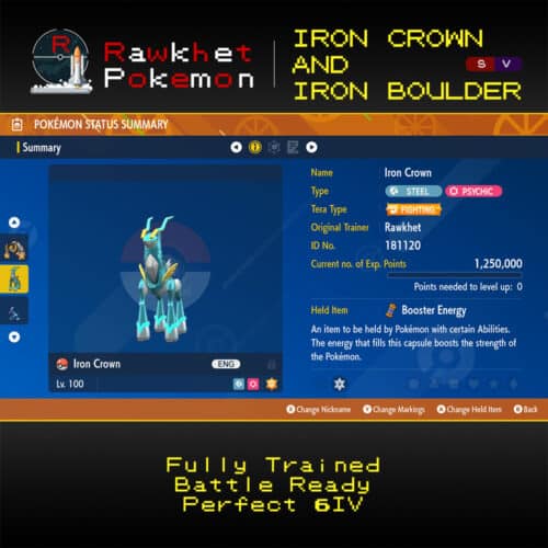 SV Iron Boulder & Iron Crown - Iron Crown