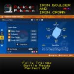 SV Iron Boulder & Iron Crown - Iron Boulder Stats