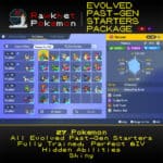 SV Evolved Past-Gen Starters - Box View