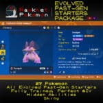 SV Evolved Past-Gen Starters - Swampert