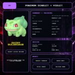 Shiny Bulbasaur details for Pokemon Scarlet and Violet.