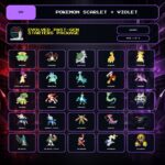 Evolved Past-Gen Starters Package, Shiny box view for Pokemon Scarlet and Violet.
