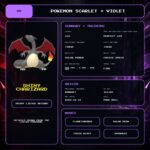 Shiny Charizard details for Pokemon Scarlet and Violet.