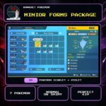 Minior Forms Package for Pokemon Scarlet and Violet.