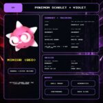 Minior (Red) details for Pokemon Scarlet and Violet.