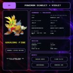 Gouging Fire details for Pokemon Scarlet and Violet.