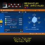 SV Meganium the Unrivaled - Stats
