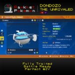 SV Dondozo the Unrivaled - Summary