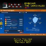 SV Emboar the Unrivaled - Stats