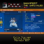 SV Swampert the Unrivaled - Summary