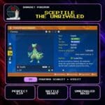 Sceptile the Unrivaled for Pokemon Scarlet and Violet.
