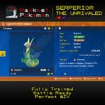 SV Serperior the Unrivaled - Summary