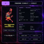 Incineroar The Unrivaled details for Pokemon Scarlet and Violet.