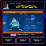 Feraligatr the Unrivaled for Pokemon Scarlet and Violet.