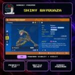 Shiny Rayquaza for Pokemon Scarlet and Violet.