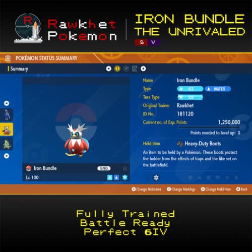 SV Iron Bundle the Unrivaled - Summary