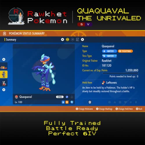 SV Quaquaval the Unrivaled - Summary