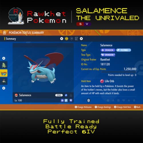 SV Salamence the Unrivaled - Summary