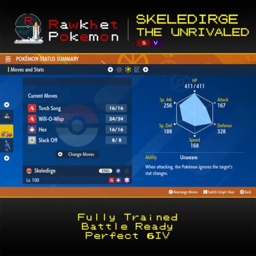SV Skeledirge the Unrivaled - Met