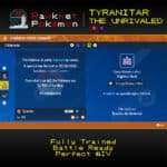 SV Tyranitar the Unrivaled - Met