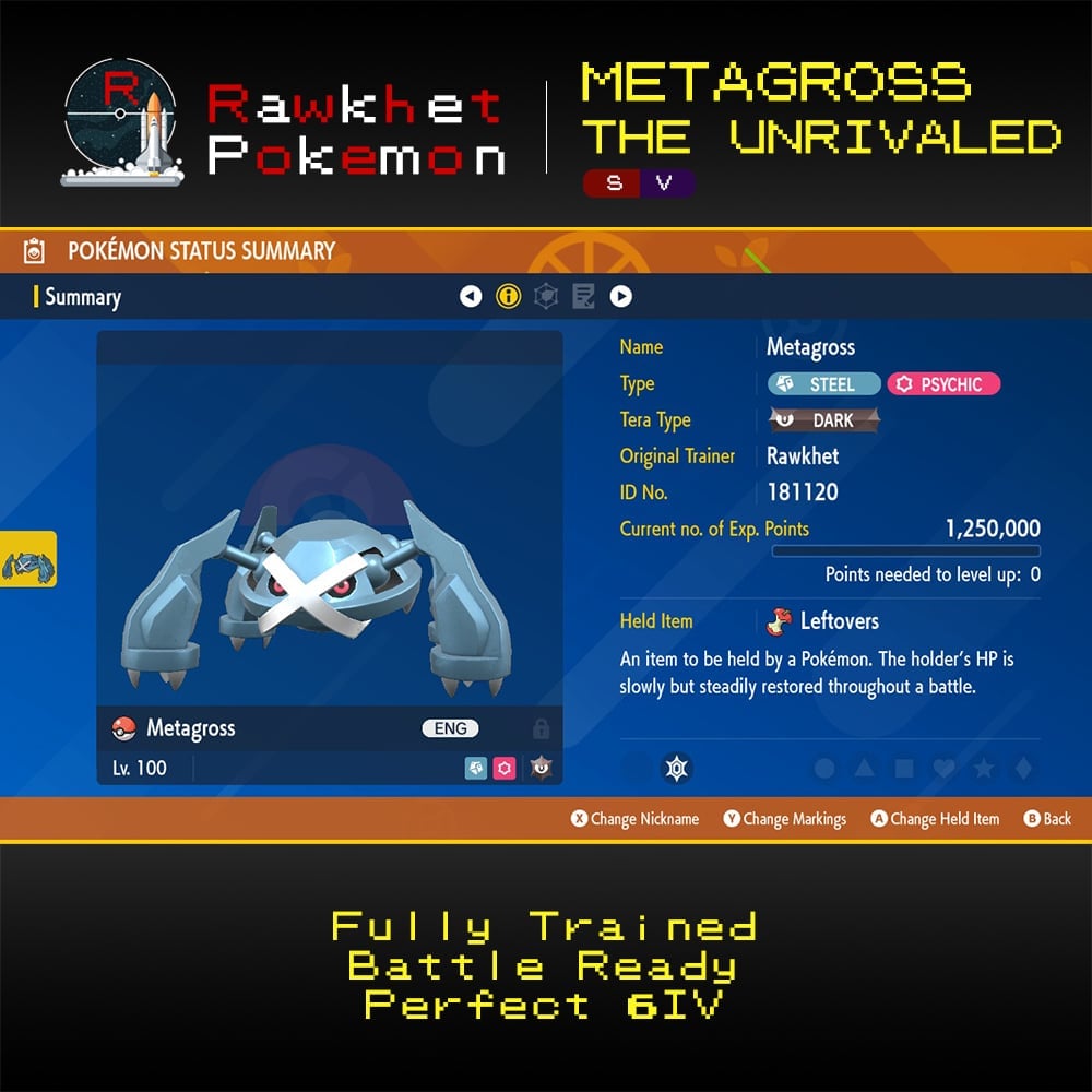 SV Metagross the Unrivaled - Summary SV Metagross the Unrivaled - Summary