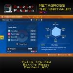 SV Metagross the Unrivaled - Stats